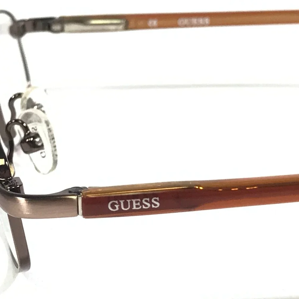 Guess Eyeglasses Frames GU1312 LBRN Brown Round Full Rim 44-16-120